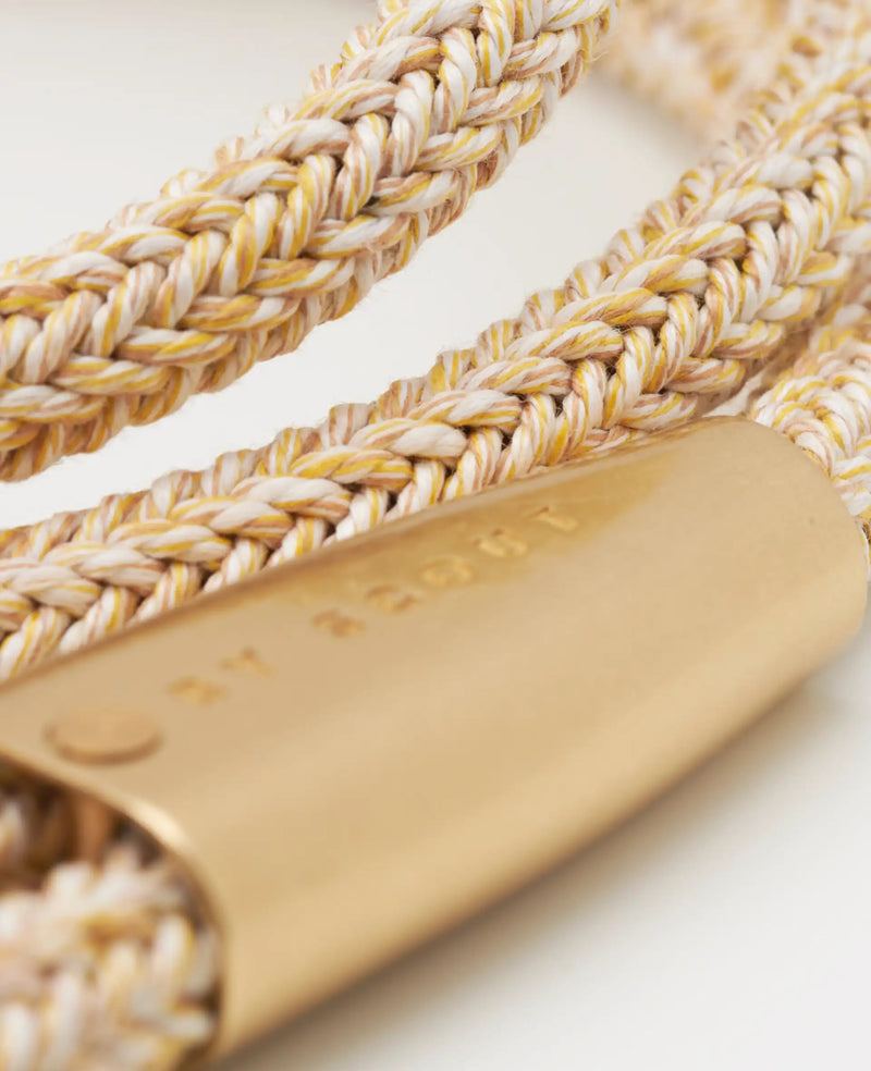 Every, une gamme de colliers en corde tressée très classe détail sable - kasibe