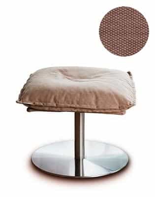 Un coussin pour chat très design, Poet, un lit pour chat flottant coussin coton brun moyen- kasibe