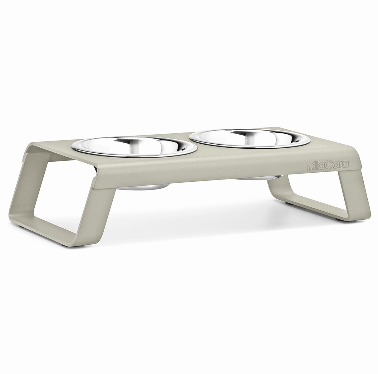 Gamelle surélevée pour chien aluminium bol acier taille S grege - kasibe