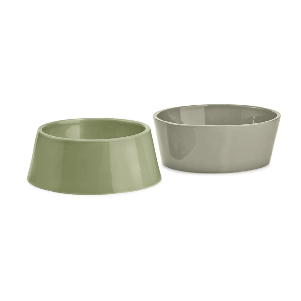 gamelle design pour chien en porcelaine olive - kasibe
