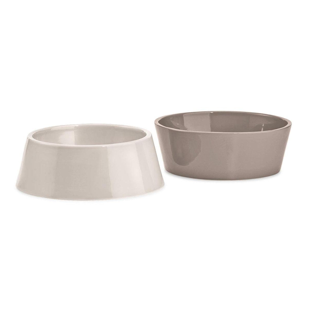 Gamelle en porcelaine pour chien double - DOPPIO - Kasibe