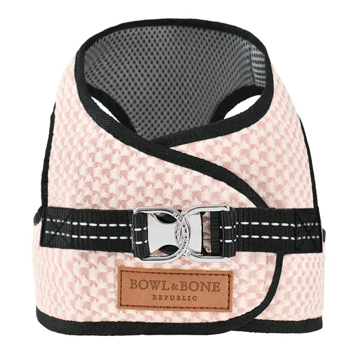 Harnais élégant pour chien rose - kasibe