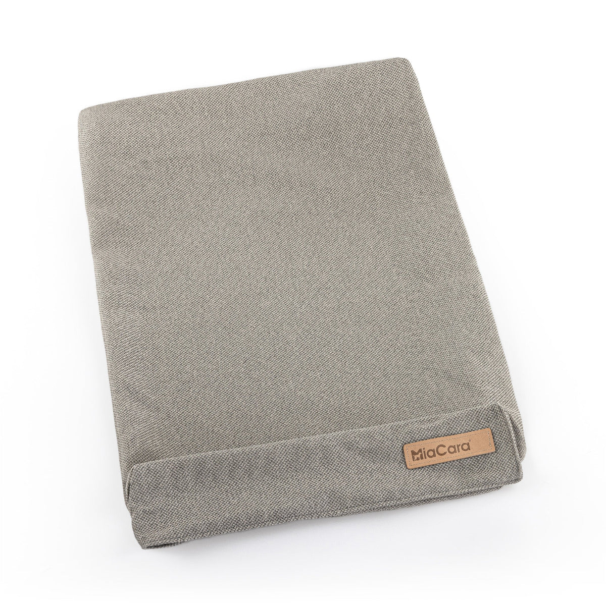 housse de coussin pour chien en fibre seaqual mare miacara sable - kasibe