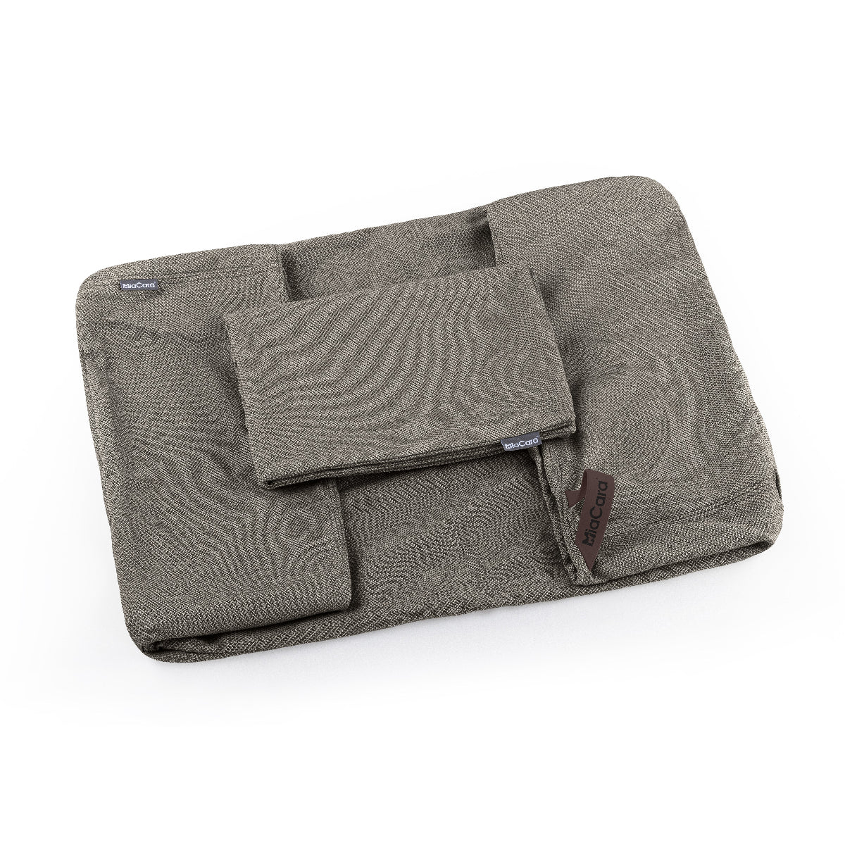 housse de panier pour chien recyclée grise varech miacara - kasibe