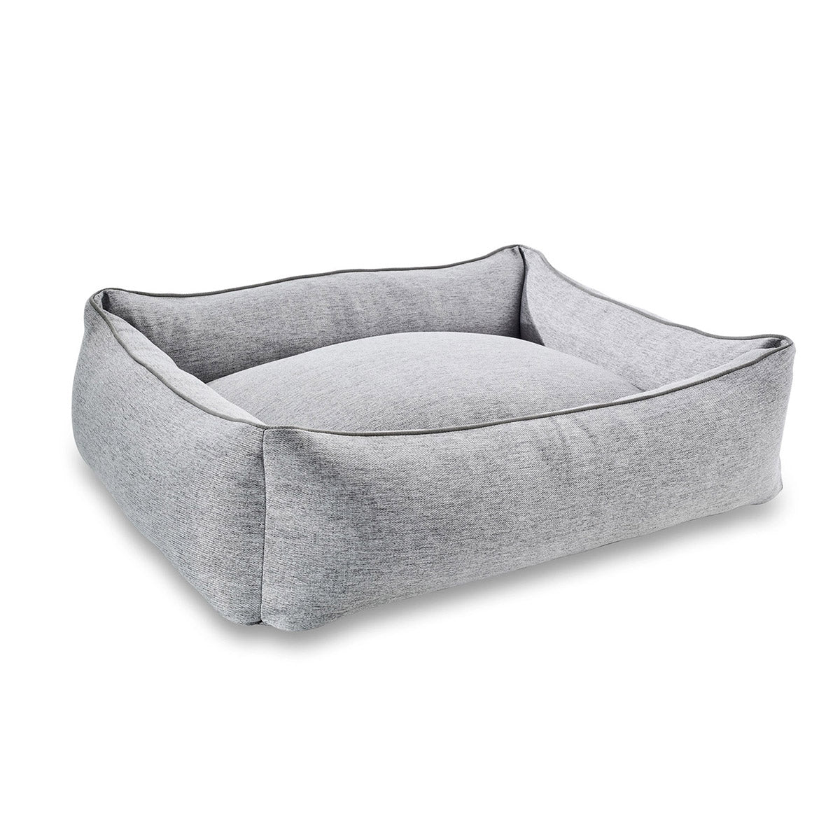 Panier confortable pour chien gris - kasibe