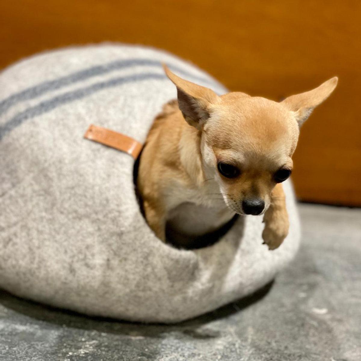 Panier grotte pour chat ou petit chien - kasibe