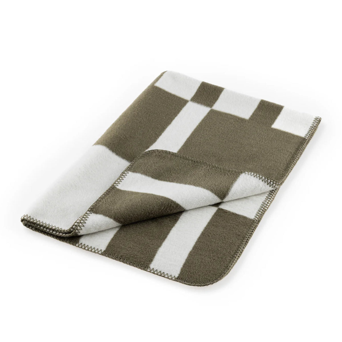 Plaid pour chien graphique olive - kasibe