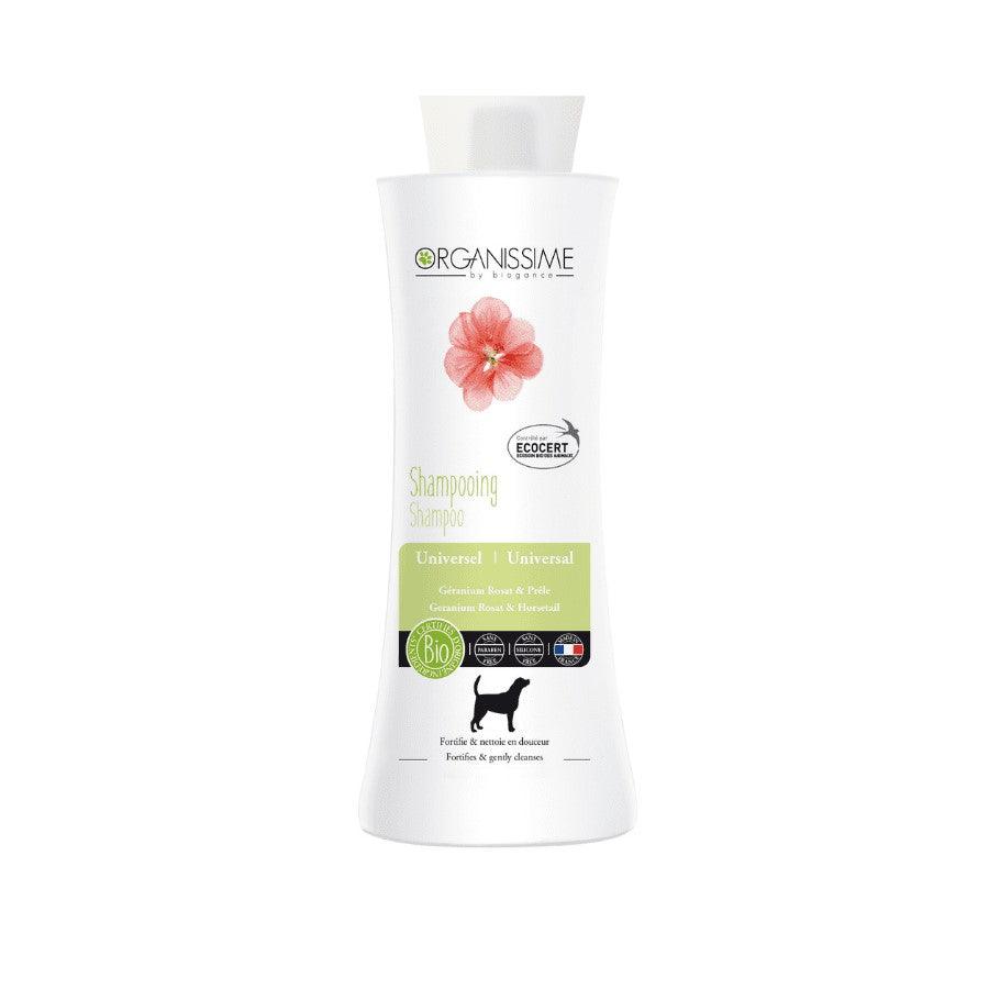 Shampoing pour chien bio Organissime label Ecocert - Kasibe
