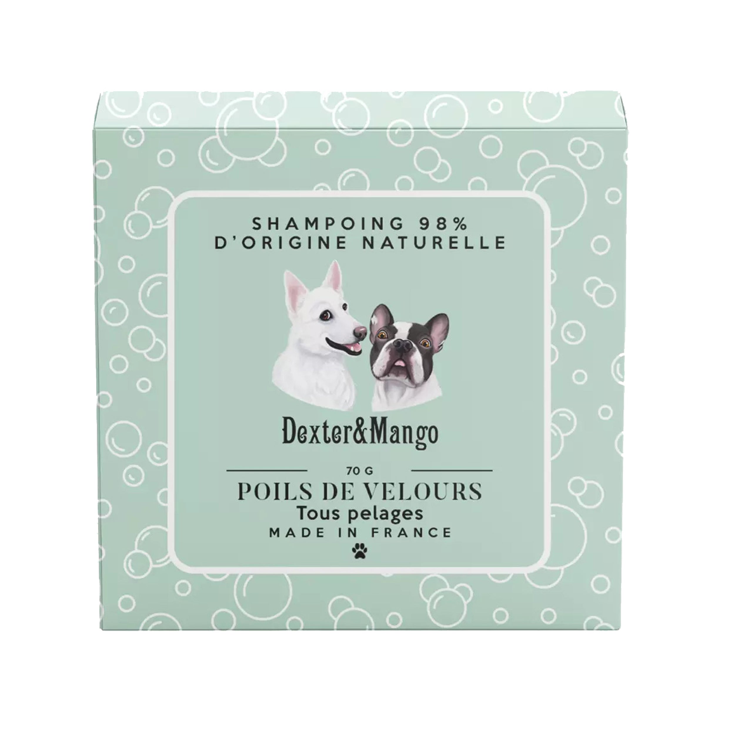 Shampoing solide pour chien poil doux- kasibe