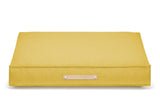 kasibe coussin rectangulaire confortable et spacieux pour chien jaune Movik labbvenn