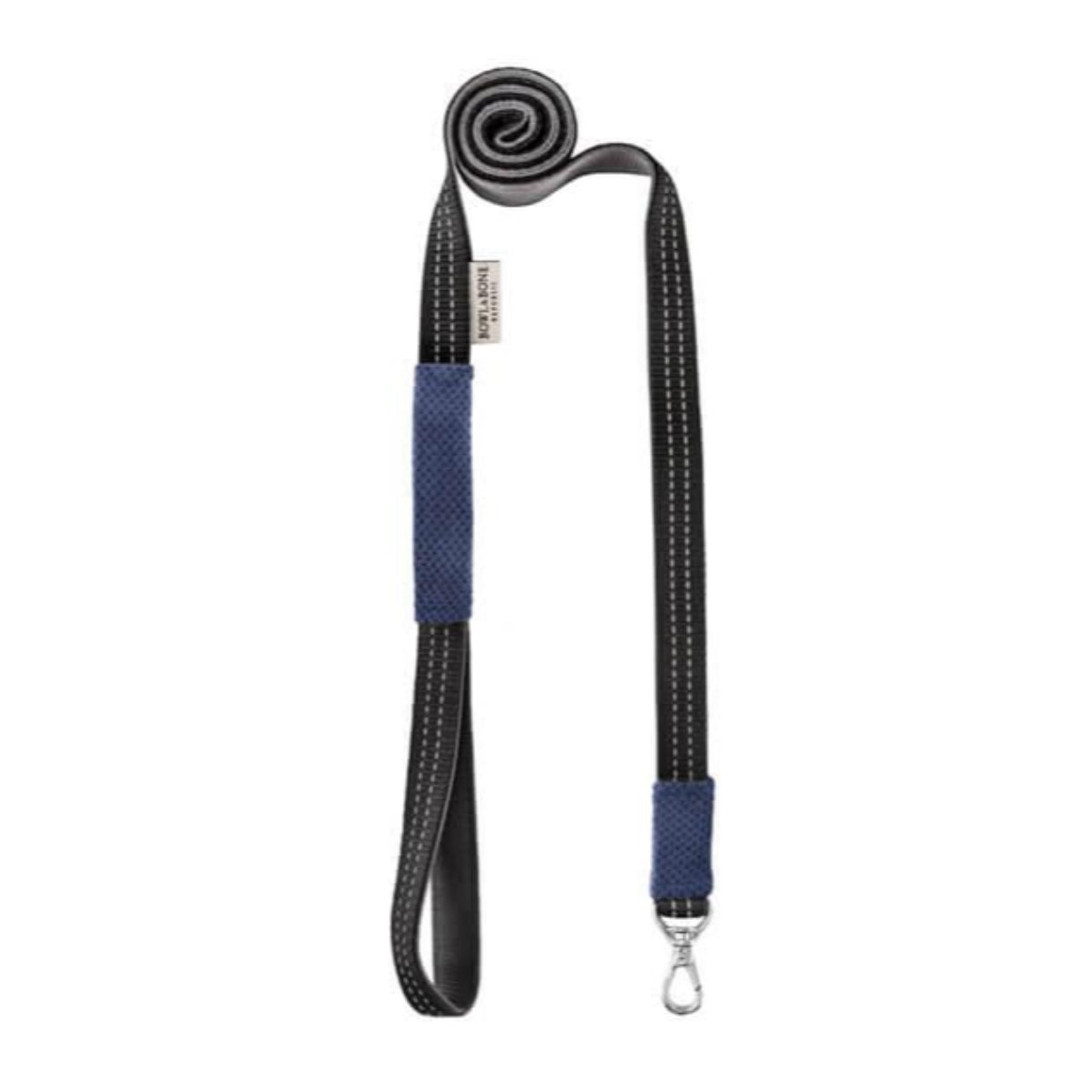 kasibe laisse pour chien en tissu candy bowlandbone bleue