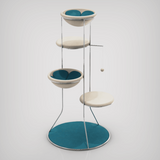 Arbre à chat design en liège, Constellation : un mobilier magnifique et bien pensé kasibe bogarel