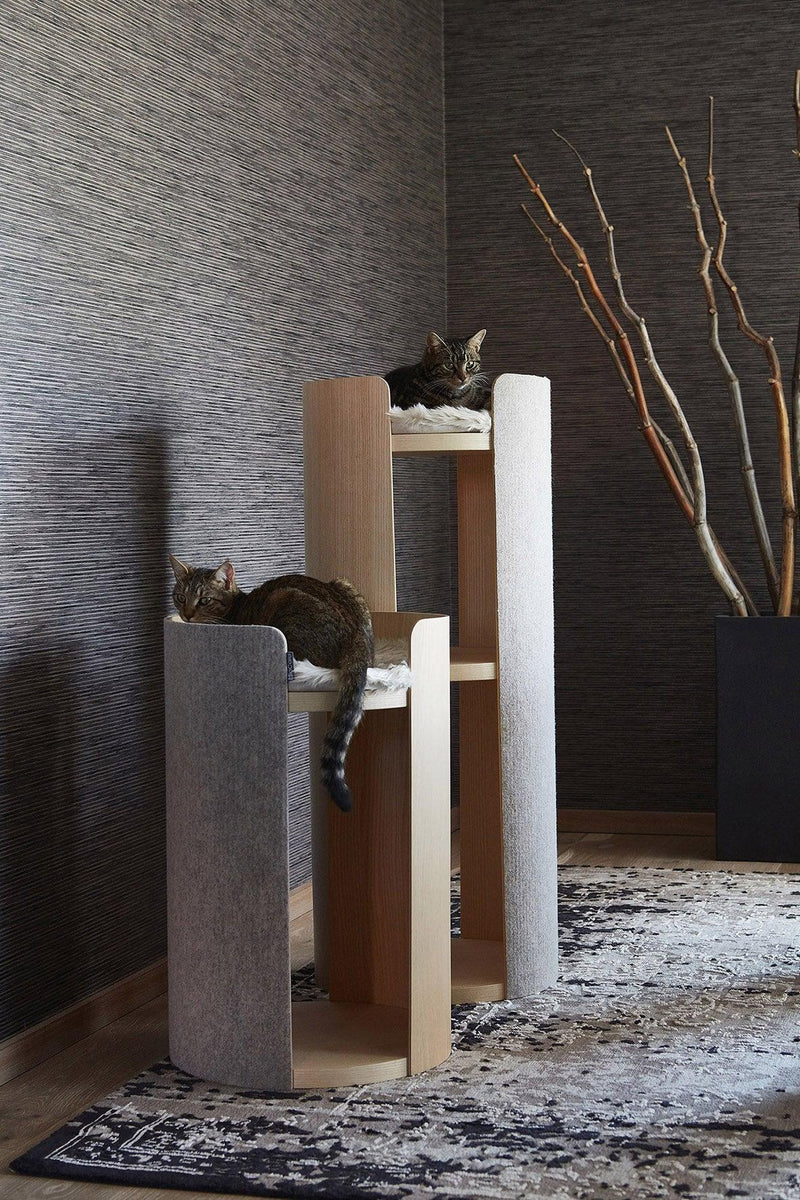 Arbre à chat design et très luxe : griffoir Torre - kasibe
