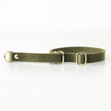 kasibe collier pour chien confortable et pratique ajustable à la demande Butter Retriever vert olive boucle or molly and stitch
