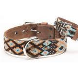 Collier pour chien mexicain brodé à la main holbox - Kasibe