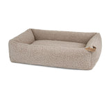 Couchage pour chien confortable, Senso et son tissu aux boucles douces grege - kasibe