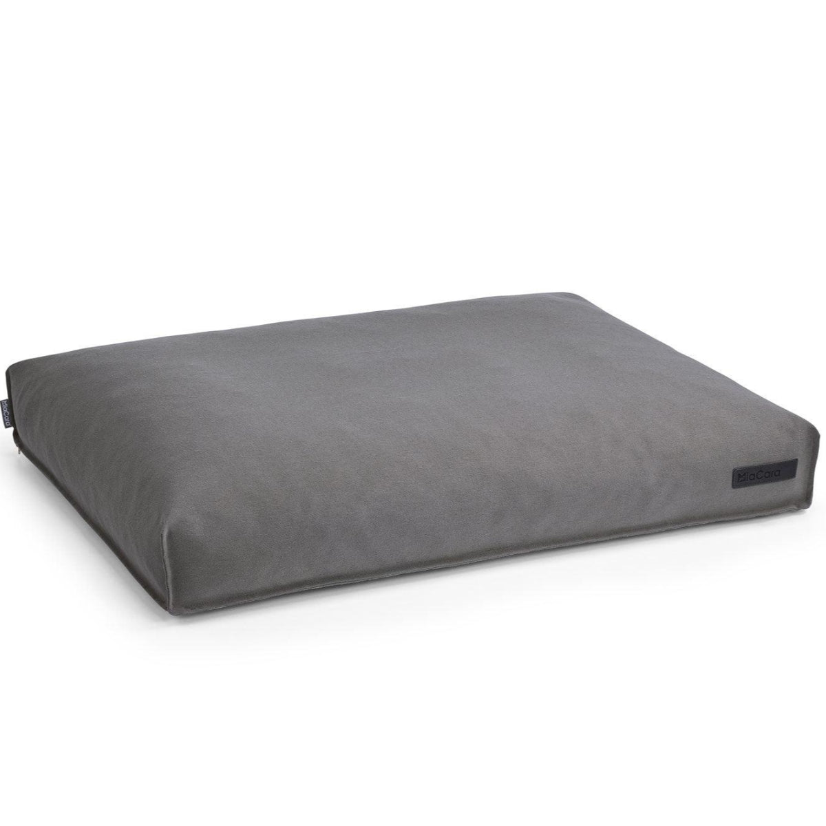 Coussin pour chien moelleux, entièrement déhoussable & lessivable Stella kasibe miacara gris