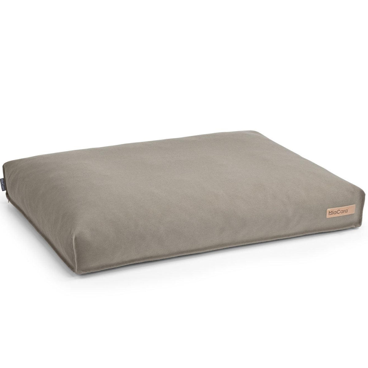 Coussin pour chien moelleux, entièrement déhoussable & lessivable Stella kasibe miacara taupe