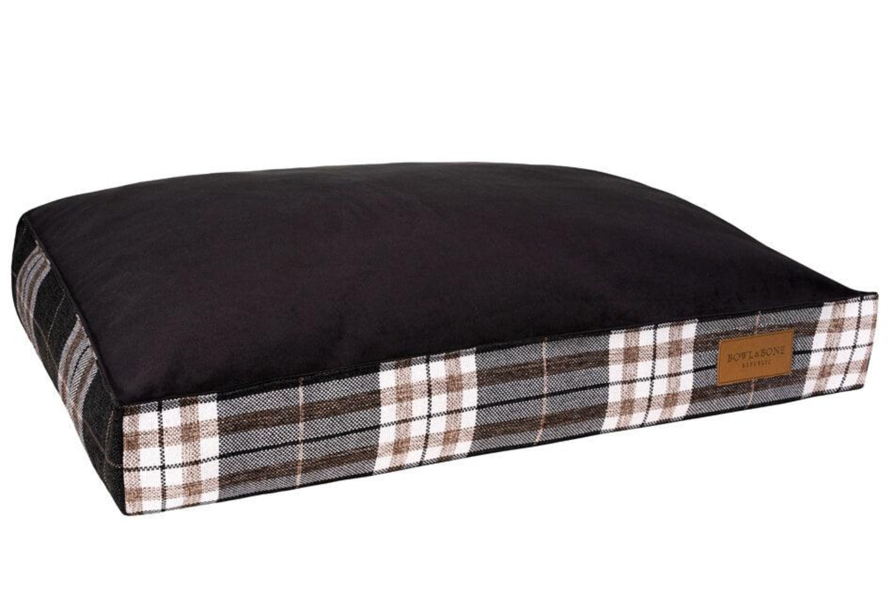 Coussin écossais pour chien Scott, un look magnifique graphite - kasibe