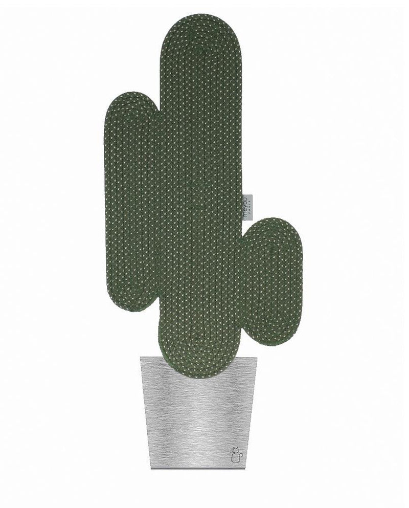 Un griffoir pour chat en forme de cactus : Vegas kasibe meyou vert