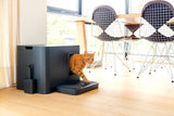Litière pour chat design : Dôme Hoopo moderne et chic kasibe gris dôme plus