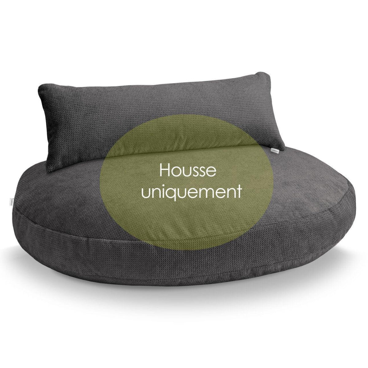 Housse de remplacement Luna : un sofa pour chien design - Finition Tudor - Kasibe