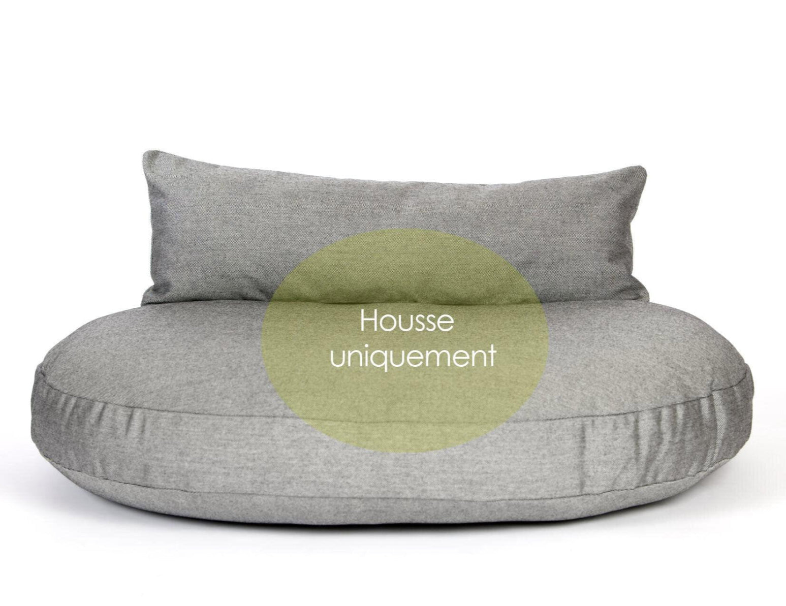 Housse de remplacement Luna : un sofa pour chien design - Finition Smooth - Kasibe