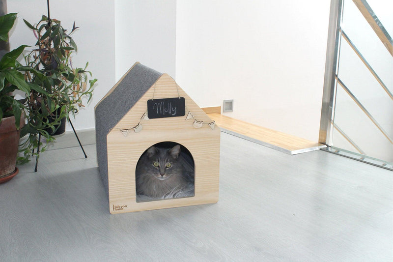 Maison pour chat en bois Apawtment - kasibe