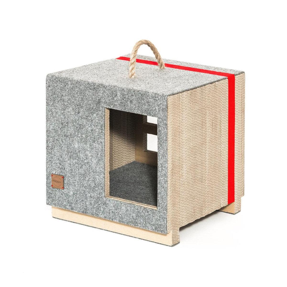Maison en carton pour chat - TULA - Kasibe