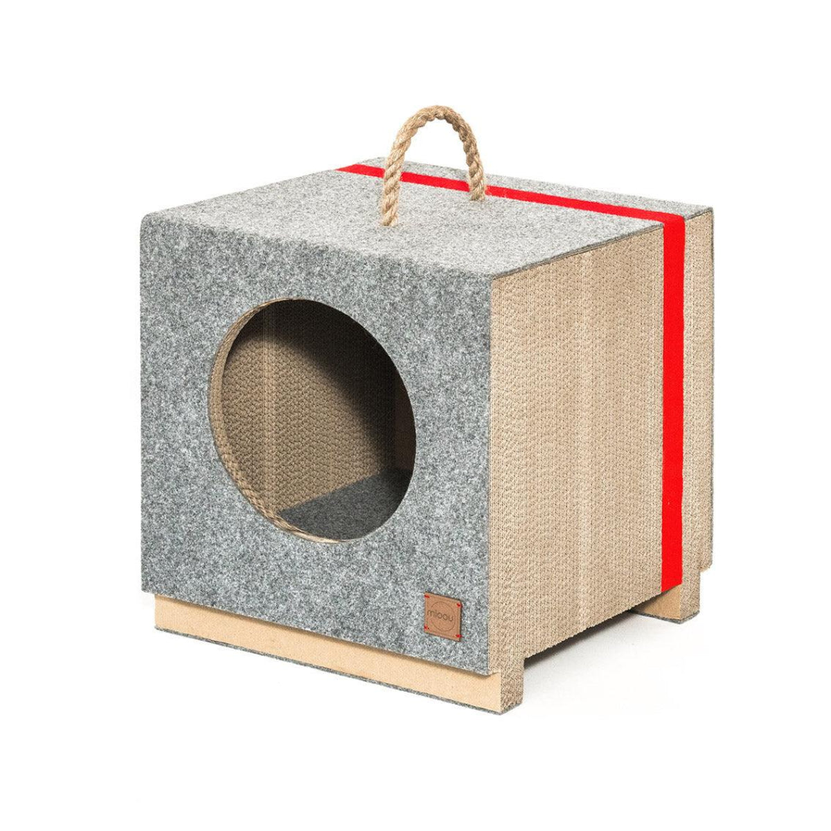 Maison en carton pour chat - TULA - Kasibe