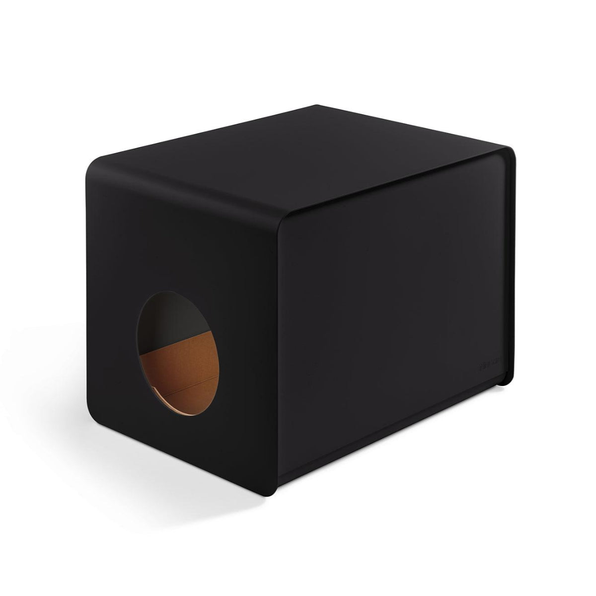 Litière pour chat design et moderne kasibe noir