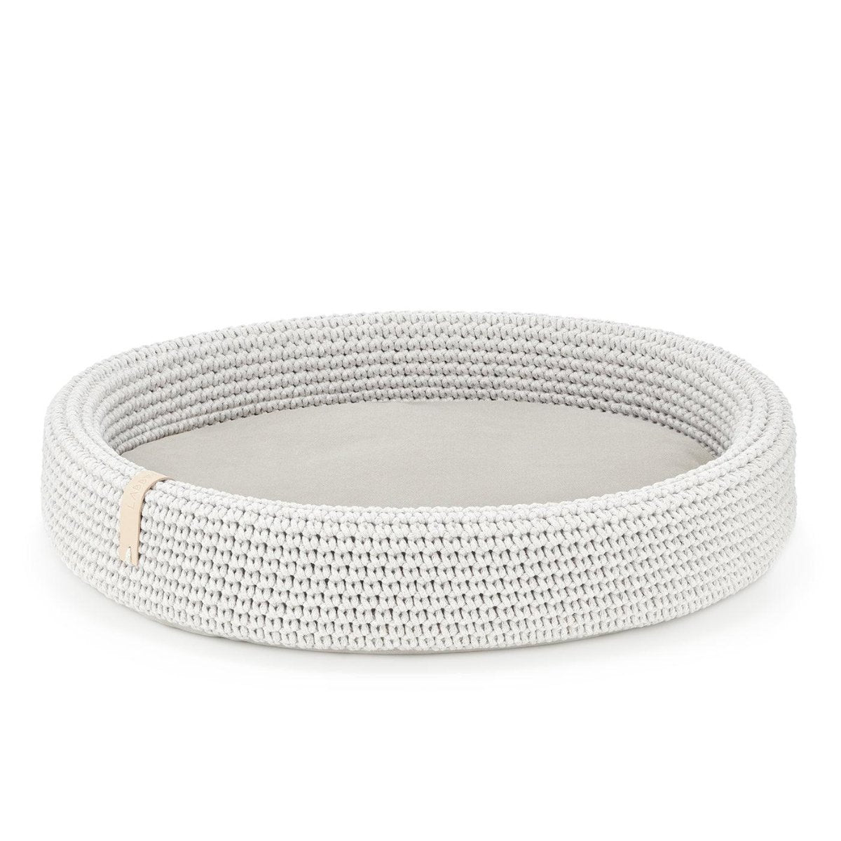 Panier pour chien design & déco, tressé à la main : Lukko kasibe beige