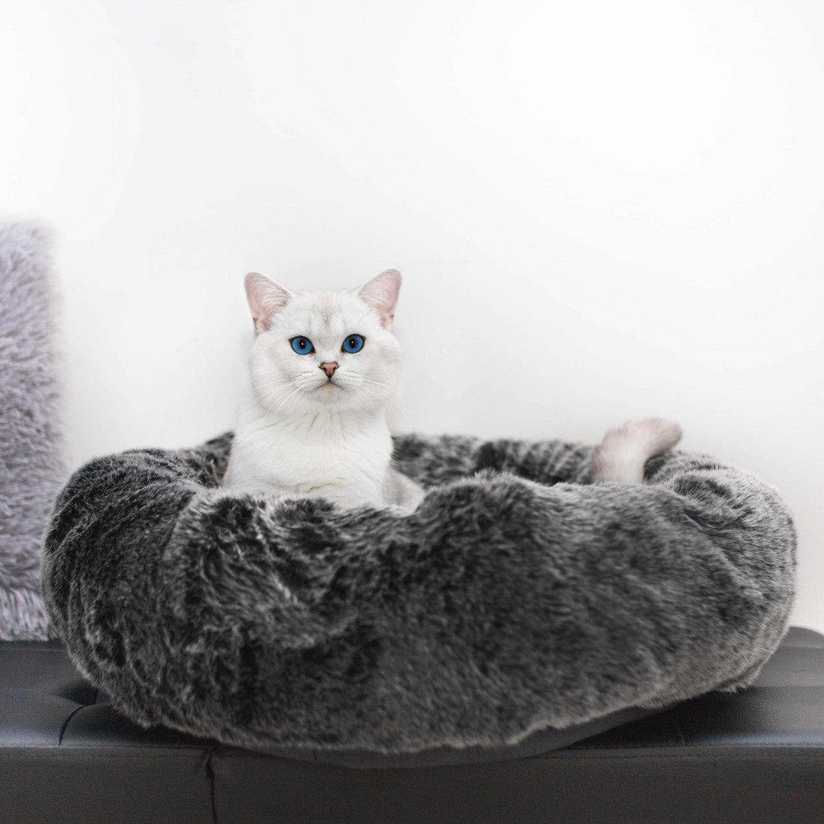 Panier pour chat en fausse fourrure - FELPA - Kasibe