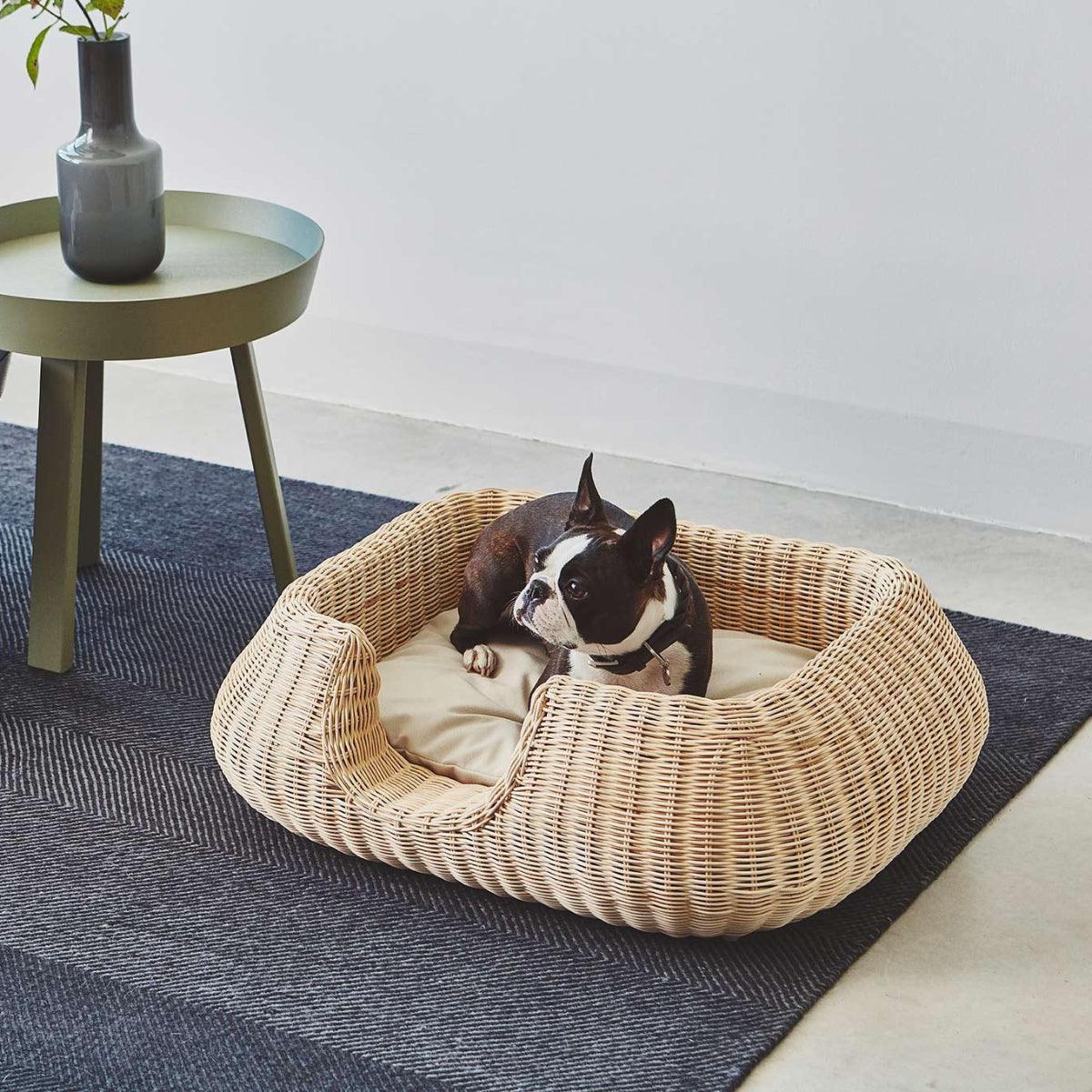 Panier pour chien en rotin - MIO - Kasibe