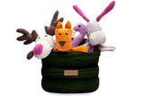 kasibe panier pour ranger les jouets pour chien bowlandbone vertRing : magnifique panier pour ranger les jouets de mon chien vert - kasibe