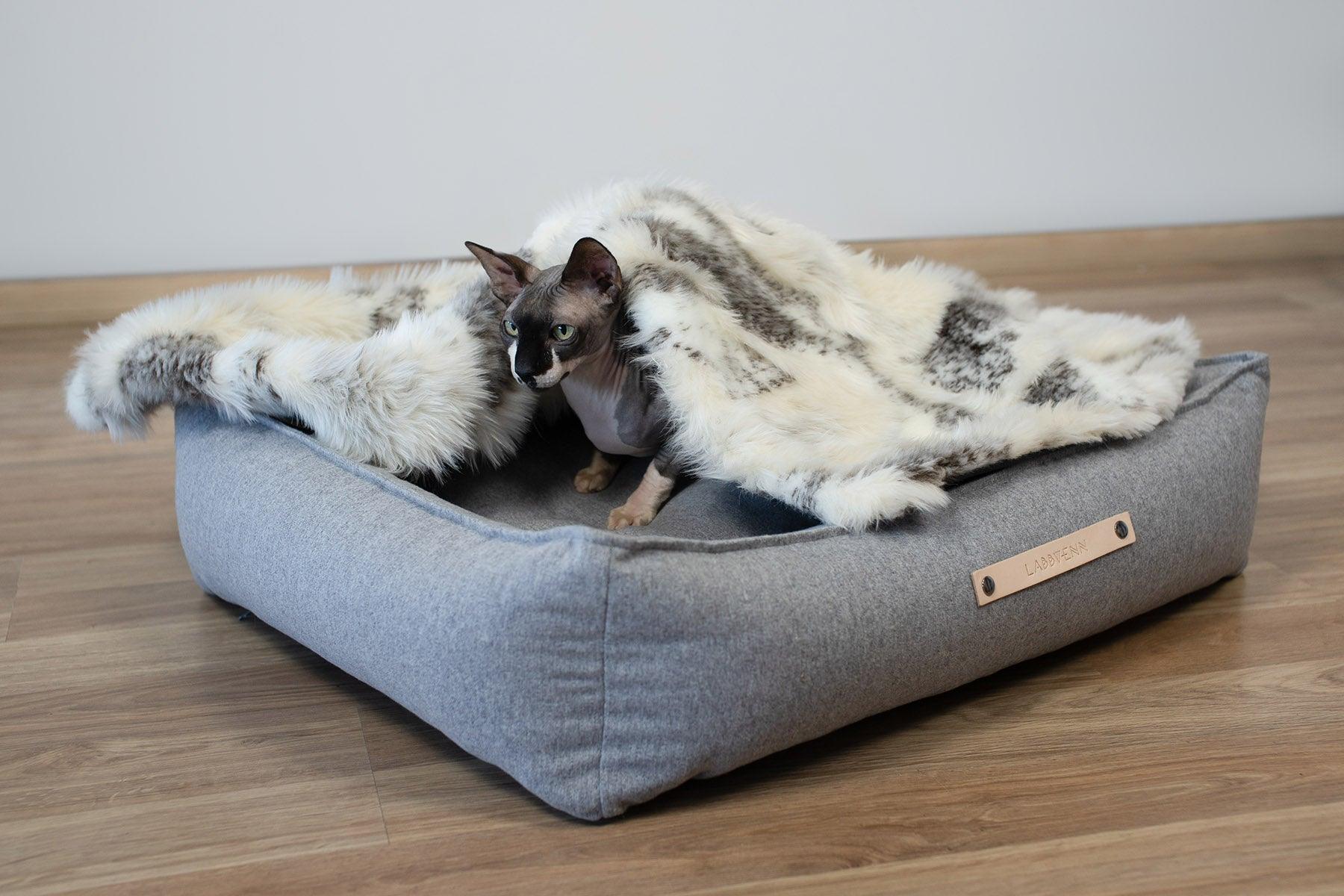 Panier rectangulaire confortable et spacieux pour chien Movik - kasibe