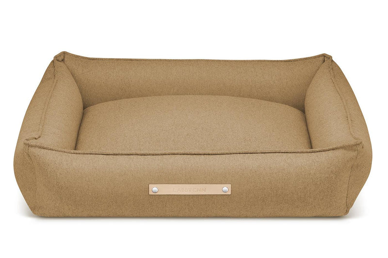 Panier rectangulaire confortable et spacieux pour chien Movik marron - labbvenn