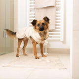 SPA pour chien, un joli peignoir avec ceintures en velcro très absorbant - kasibe