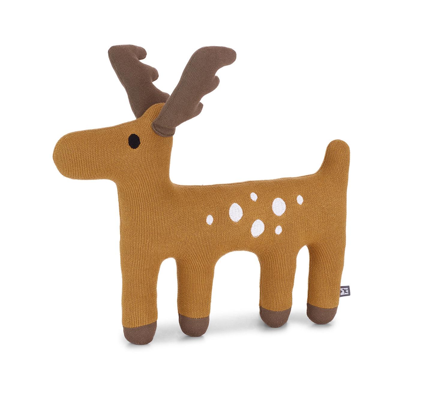 Peluche plate cerf pour chien avec sifflet coloris marron Wouapy – 19,5 x  6,5 x 30 cm : Jouets pour chien WOUAPY animalerie - botanic®