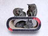 Perchoir pour chat : un set de 2 griffoirs muraux qui offrent une vue imprenable - kasibe