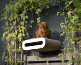 Perchoir pour chat : un set de 2 griffoirs muraux qui offrent une vue imprenable - kasibe