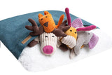 kasibe couverture moelleuse bleue pour chien Bliss bowl and bone republic avec doudou