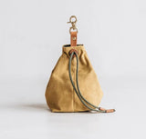kasibe York, un sac à friandises pour chien en toile cirée jaune band&roll